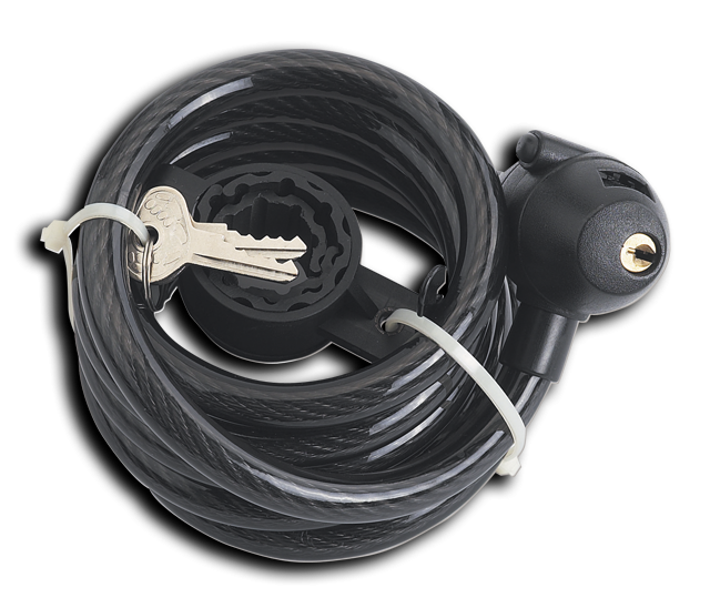 Antivol – Twisty câble (long. 1,80 m Ø 12 mm)